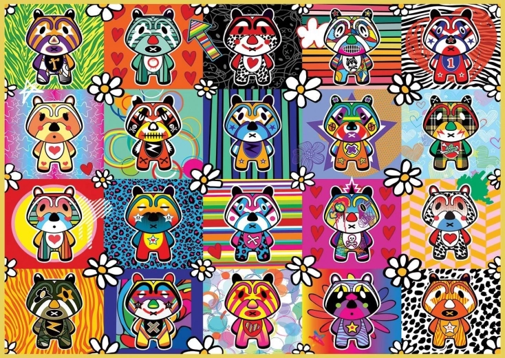 Puzzle Tantan i Momo 500 dijelova