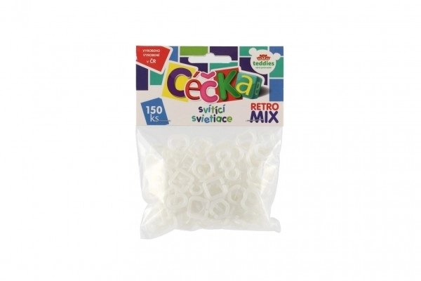 Céčka svijetleća 150 kom retro mix plastika u vrećici