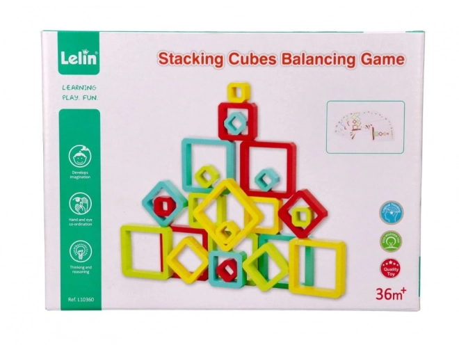 Lelin dječja balansirajuća geometrijska slagalica