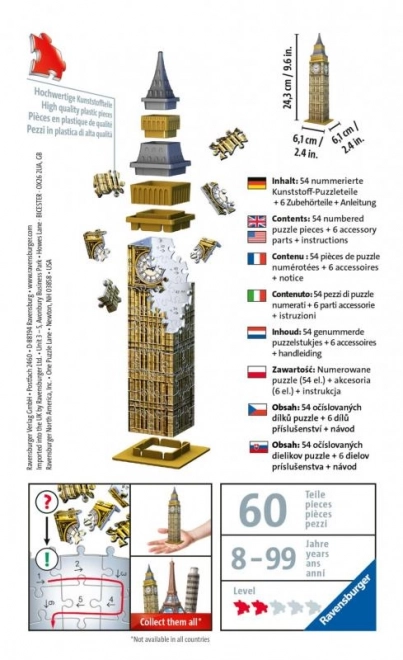 Mini zgrada - Big Ben 54 dijela