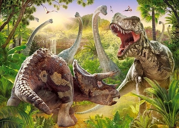 Slagalica 180 dijelova Dinosaur Battle