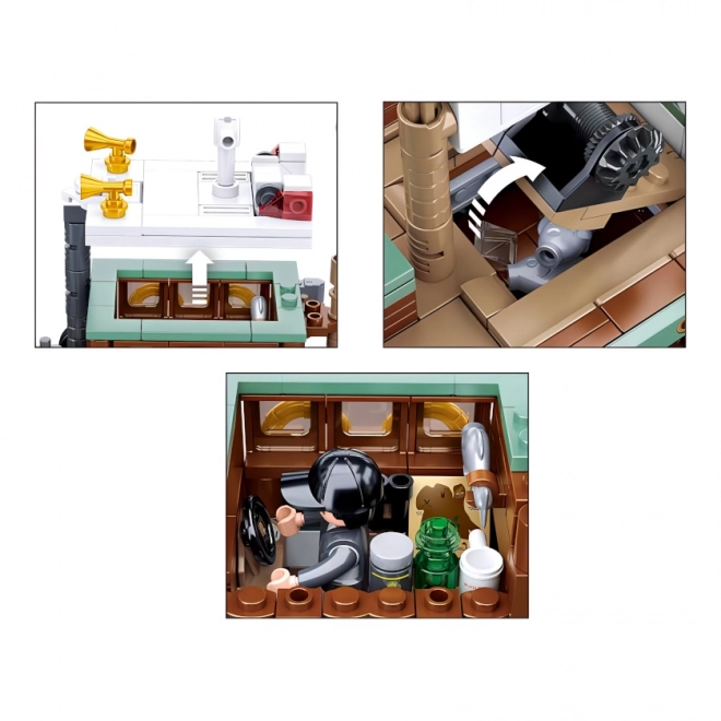 Sluban ModelBricks M38-B1119 Ribička lođa Ellie