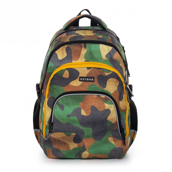 Studentski ruksak OXY SCOOLER Camo