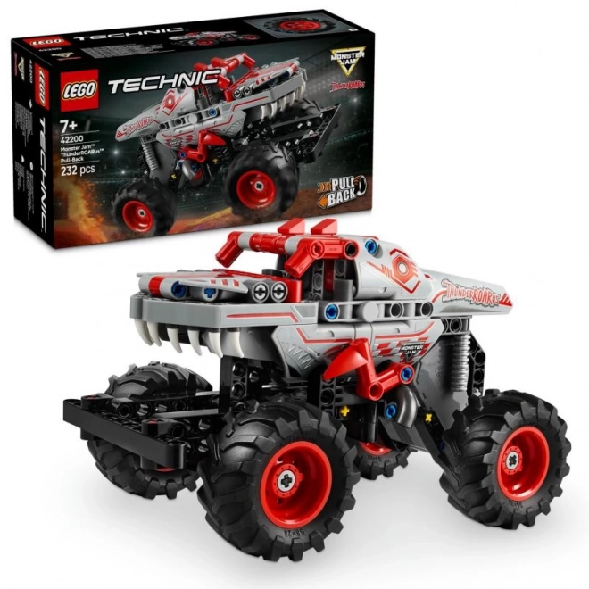 Lego Technic Monster Jam Thunderroarus s pull-back pogonom