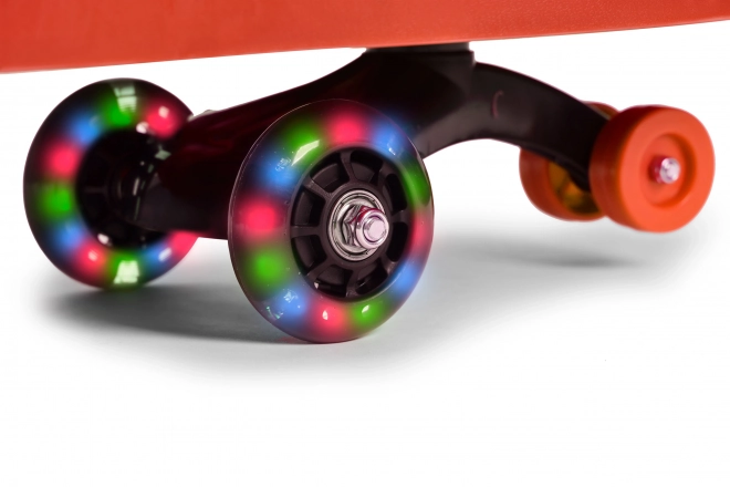 Odrjedalo s LED kotačima crveno ECOTOYS