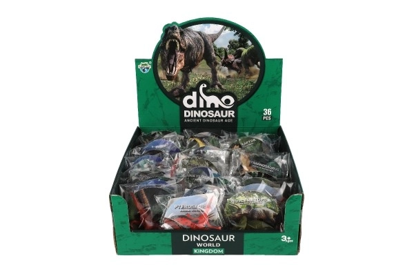 Plastični dinosauri 7-9 cm mješavina vrsta u vrećici
