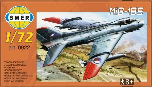 Model MIG-19S 12,5x18cm u kutiji 25x15x5cm