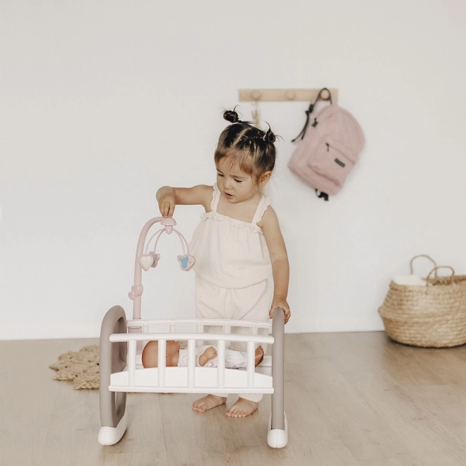 Smoby Baby Nurse kolijevka s vrtuljkom za lutke