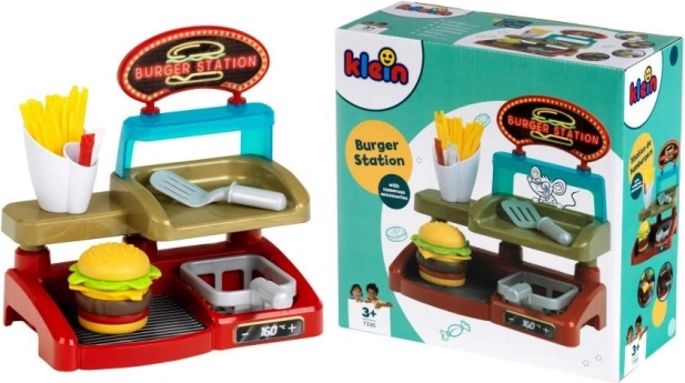 Burger shop – kreativni set za igru s burgerom i pomfritom