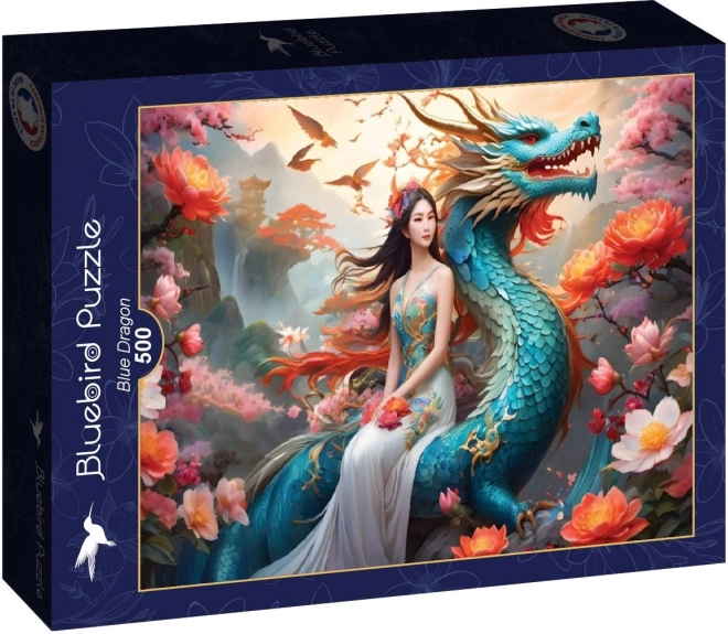 Puzzle Plavi Zmaj 500 Dijelova