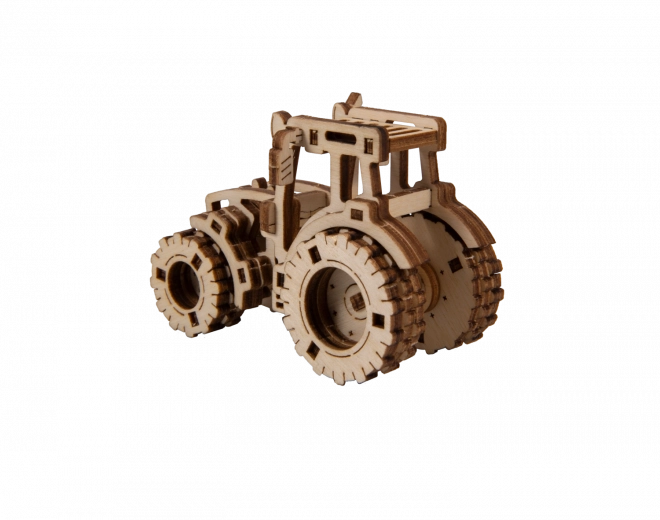 Drveni grad 3D puzzle Superbrzi traktor