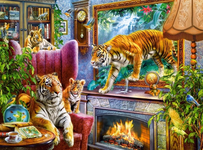 Puzzle Tigrovi oživljavaju 3000 dijelova CASTORLAND