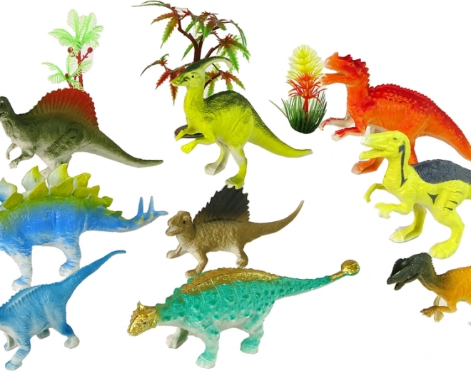 9 različitih dinosaura u živopisnim bojama