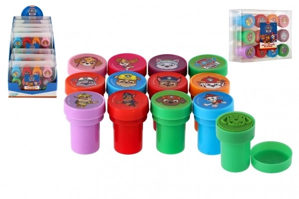Samobojajuća pečati 12 kom plastični Paw Patrol / Psići u ophodnji u blisteru 12x9cm 10 kom u kutiji