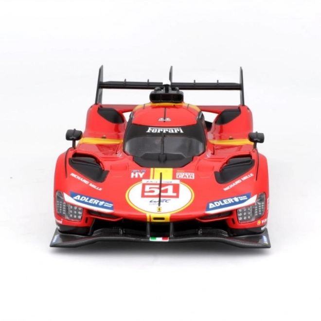 Bburago 1:24 Ferrari Racing - 499P LMH - Crvena #51