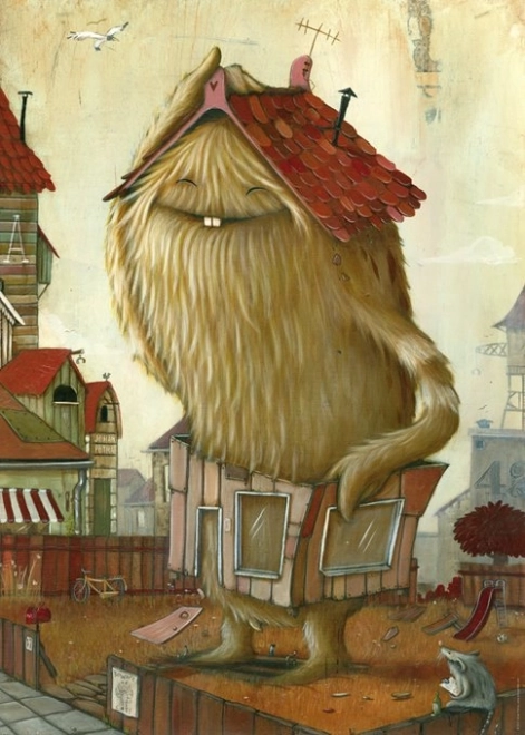 HEYE Puzzle Zozoville: Susjedstvo 1000 komada