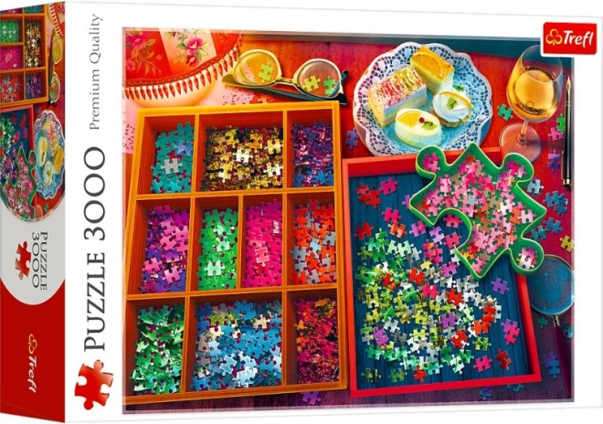 Puzzle od 3000 dijelova Večer s puzzlima