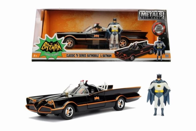Die-cast Batman 1966 Klasični Batmobile 1:24