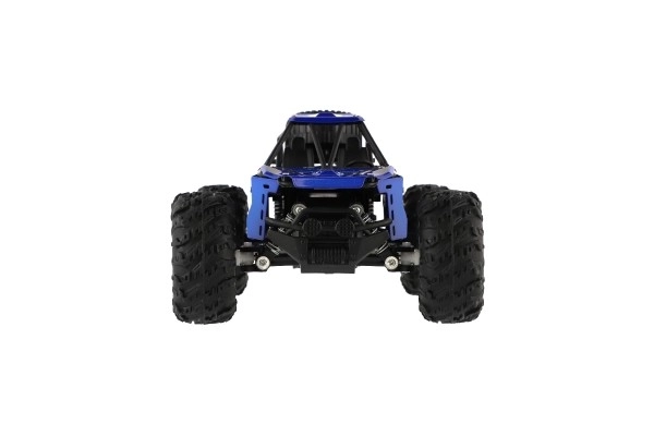Auto RC buggy terensko plavo 22cm plast 2,4GHz na baterije + punjivi paket u kutiji 32x16x18cm