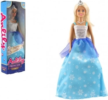 Lutka princeza Anlily u plavoj haljini