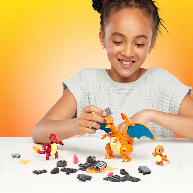 Konstrukcijski set Mega Construx Pokémon Evolucija Charmandera