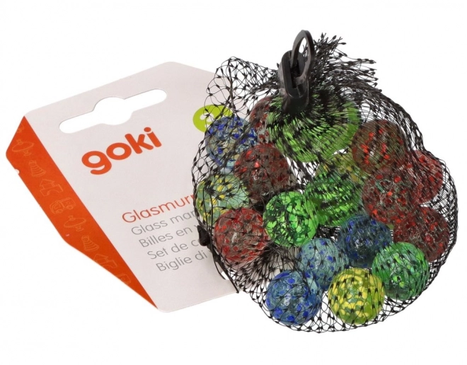 Staklene kuglice Marbles 21 kom - Mramorne kuglice