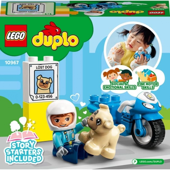 LEGO Duplo 10967 Policijski motocikl