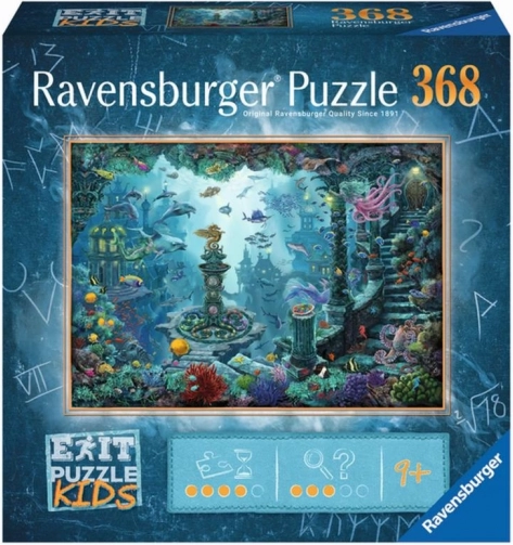 Ravensburger escape puzzle Kids Potopljena Atlantida 368 dijelova