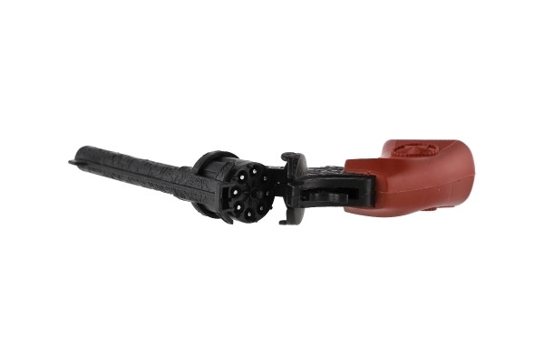 Plastični dječji revolver na kapsule, 8 metaka