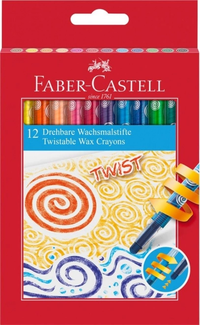 Voskarice Faber-Castell Twist 12 boja