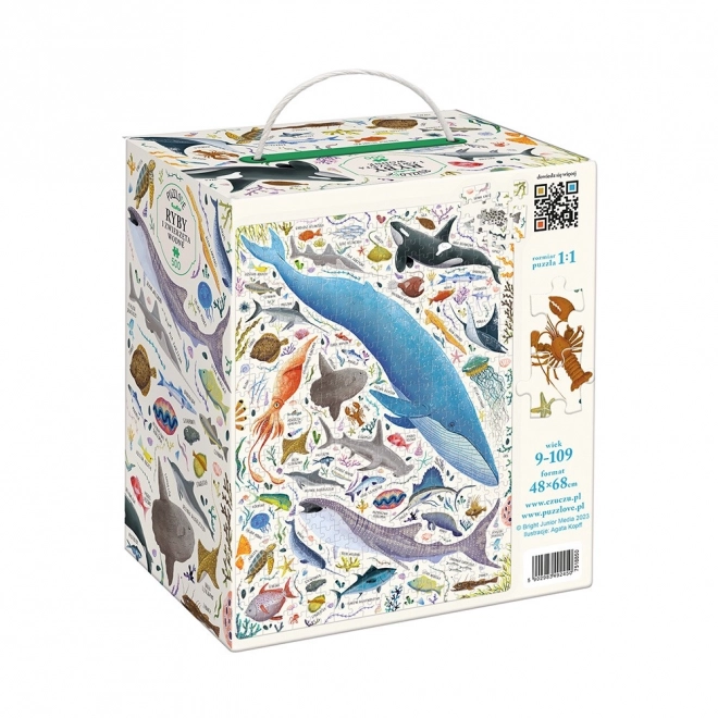 Puzzle Puzzlove Ribe i vodeni organizmi 500 dijelova