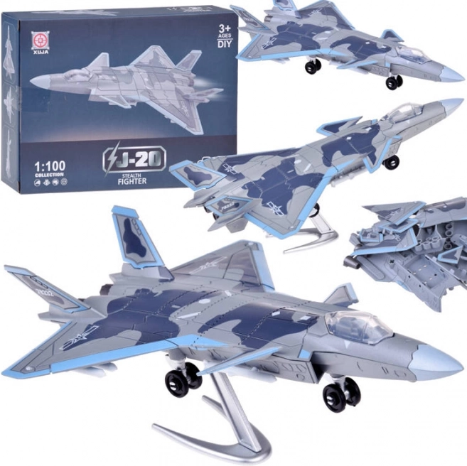 Konstrukcijska maketa borbenog zrakoplova J-20 1:100