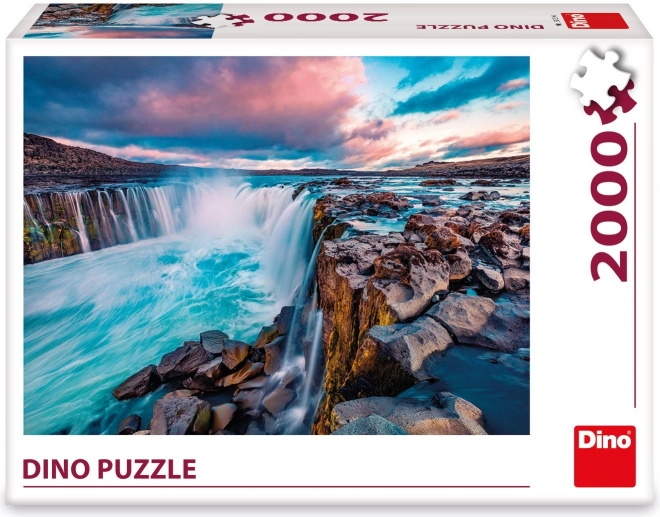 Vodopad Selfoss puzzle 2000 dijelova