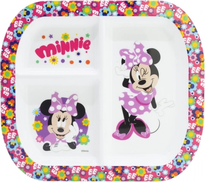 Dječji pravokutni tanjur s motivom Minnie