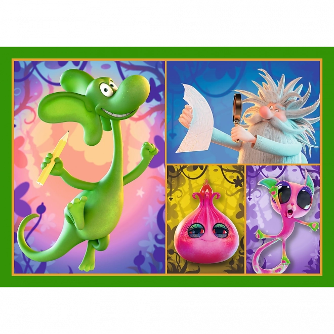 Puzzle 4u1 Svijet Zmaja Diplodoka