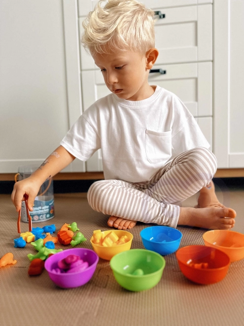 Zvukova montessori igra Nauči se brojati – ZOO životinjice