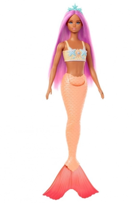 Lutka Barbie Sirena s narančastim repom