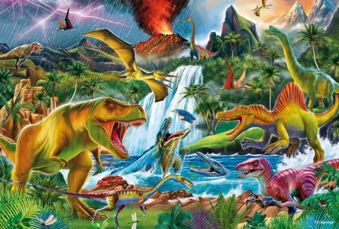 Puzzle Prahistorijski divovi 200 dijelova od Schmidt