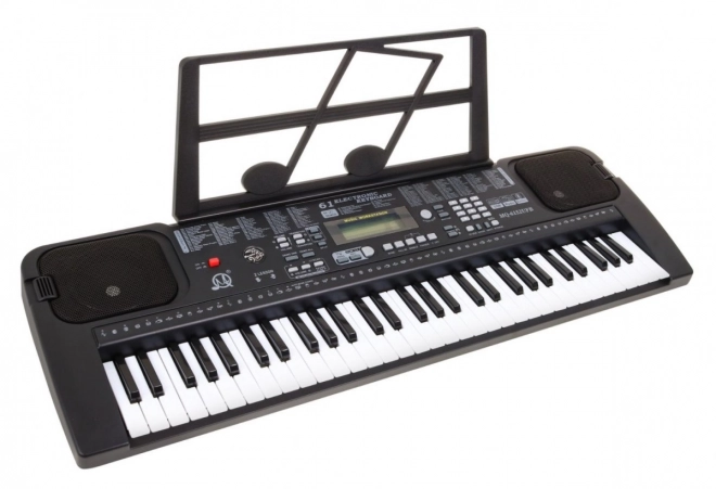 Tipkovnica s mikrofonom za djecu 5+ Taktometar USB MP3 Radio - Model br. 6152