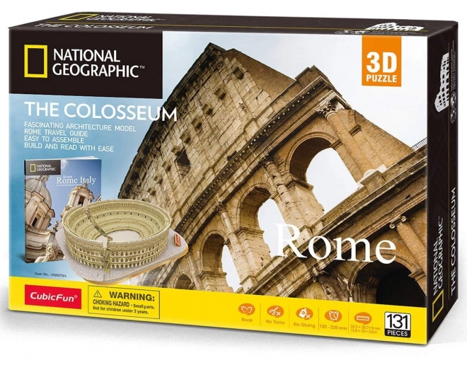 3D puzzle CubicFun Nacionalna Geografska Koloseum 131 komada