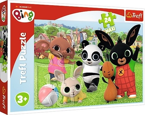 Trefl puzzle 24 Maxi Bing Zabava u parku