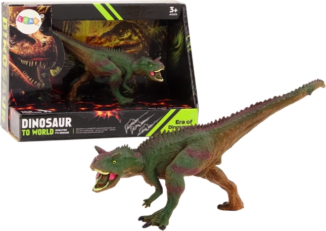 Figurica dinosaura Carnotaurus zelenosmeđa