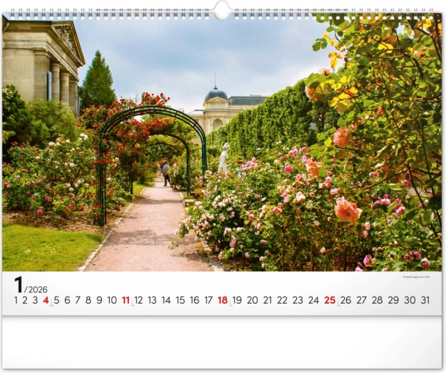 Zidni kalendar Vrtovi 2026