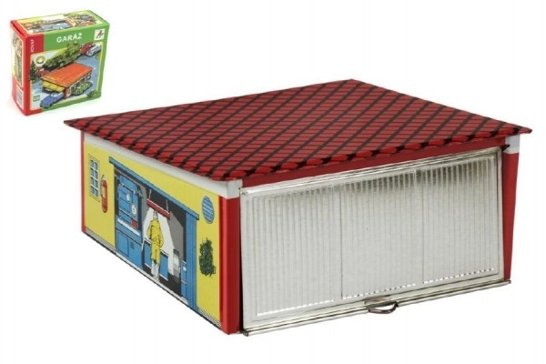 Garaža kov 15x6x13cm u kutiji Kovap