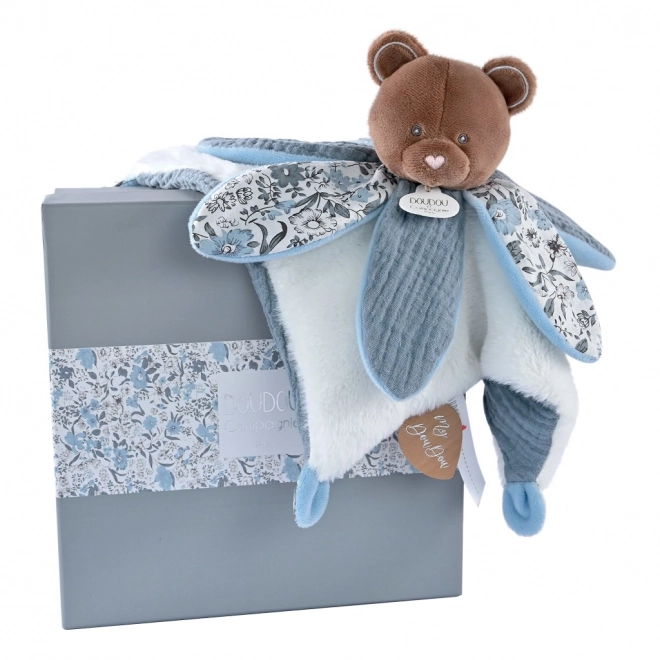 Doudou Poklon set - plišana medvjedić dekica