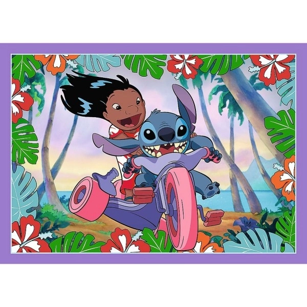 Puzzle Lilo & Stitch 4u1 Ludi dan Trefl
