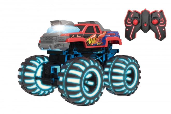 Auto Wild Truck RC sa svjetlećim kotačima 26,5 cm