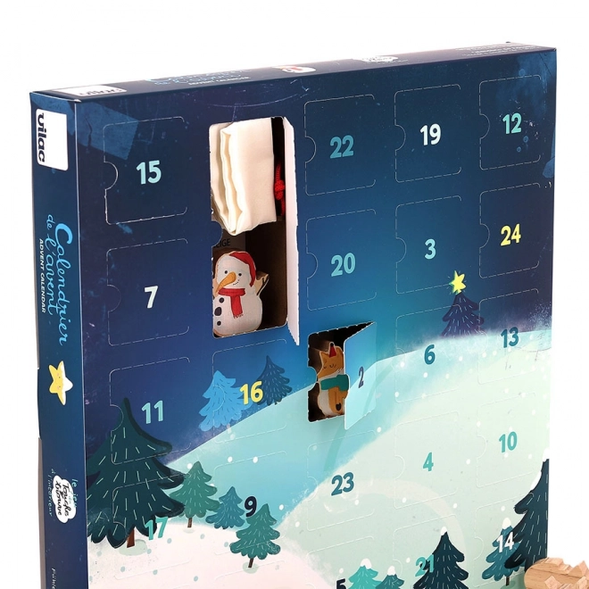 Vilac Adventni kalendar Dotakni se i pronađi