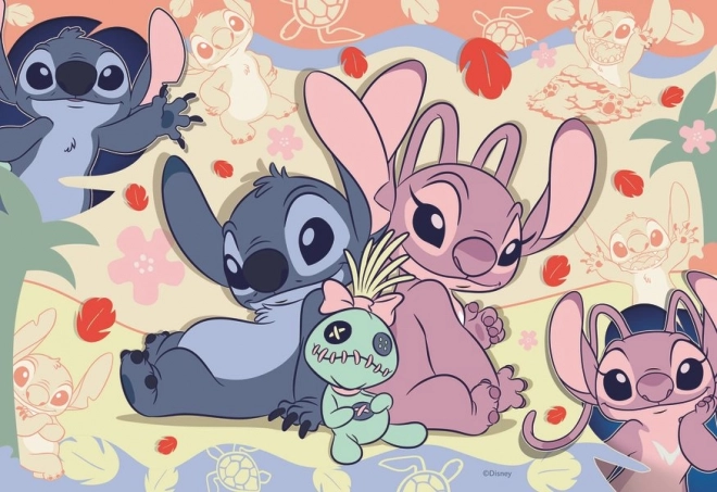 Ravensburger puzzle Disney Stitch s Angelom 35 komada