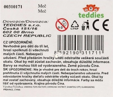 Viteški plastični mač 72 cm